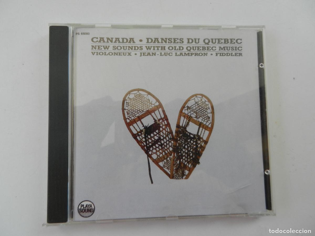 CDs de m&uacute;sica: CANADA - DANSES DU QUEBEC - JEAN LUC LAMPRON -1991