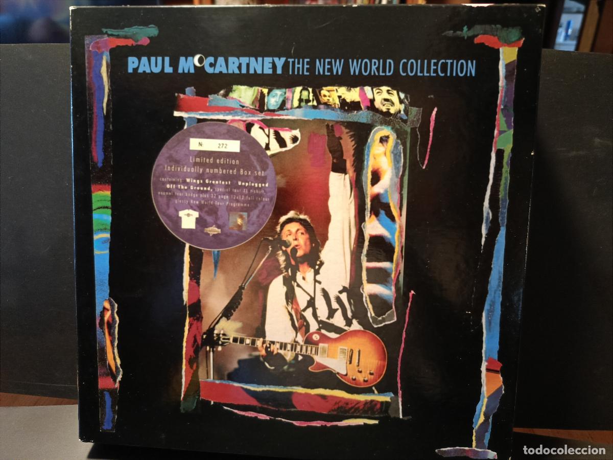CDs de m&uacute;sica: PAUL MCCARTNEY THE NEW WORLD COLLECTION BOX/CD uk 1993 PEPETO TOP