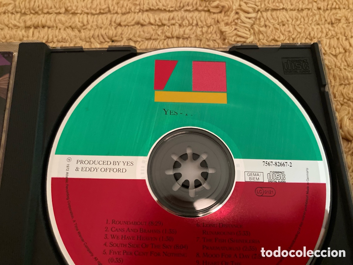 CDs de m&uacute;sica: CD Yes - Fragile (Remastered) Con label &ldquo;misprint&rdquo; - Foto 3