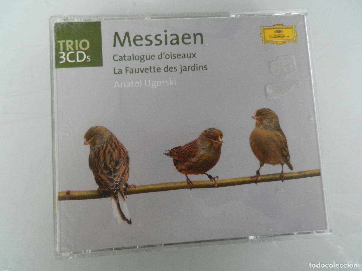 CDs de m&uacute;sica: MESSIAEN - LA FAUVETT DES JARDINS - ANTAL UGORSKI - TRIO - 3 CD,S . 1994