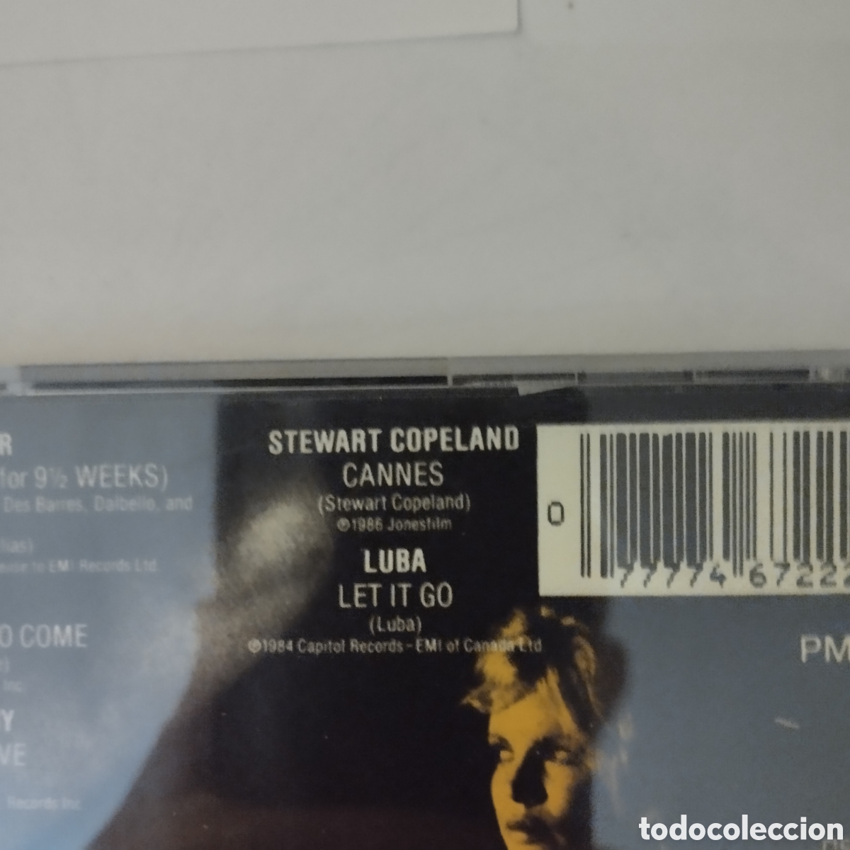 CDs de m&uacute;sica: CD BSO de la pelicula, 9 Semanas y media. - Foto 5