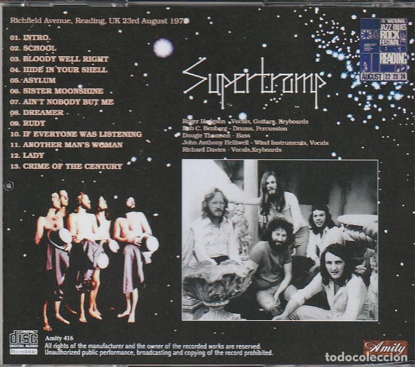 CDs de m&uacute;sica: CD - SUPERTRAMP - Live Reading 1975 - Foto 2