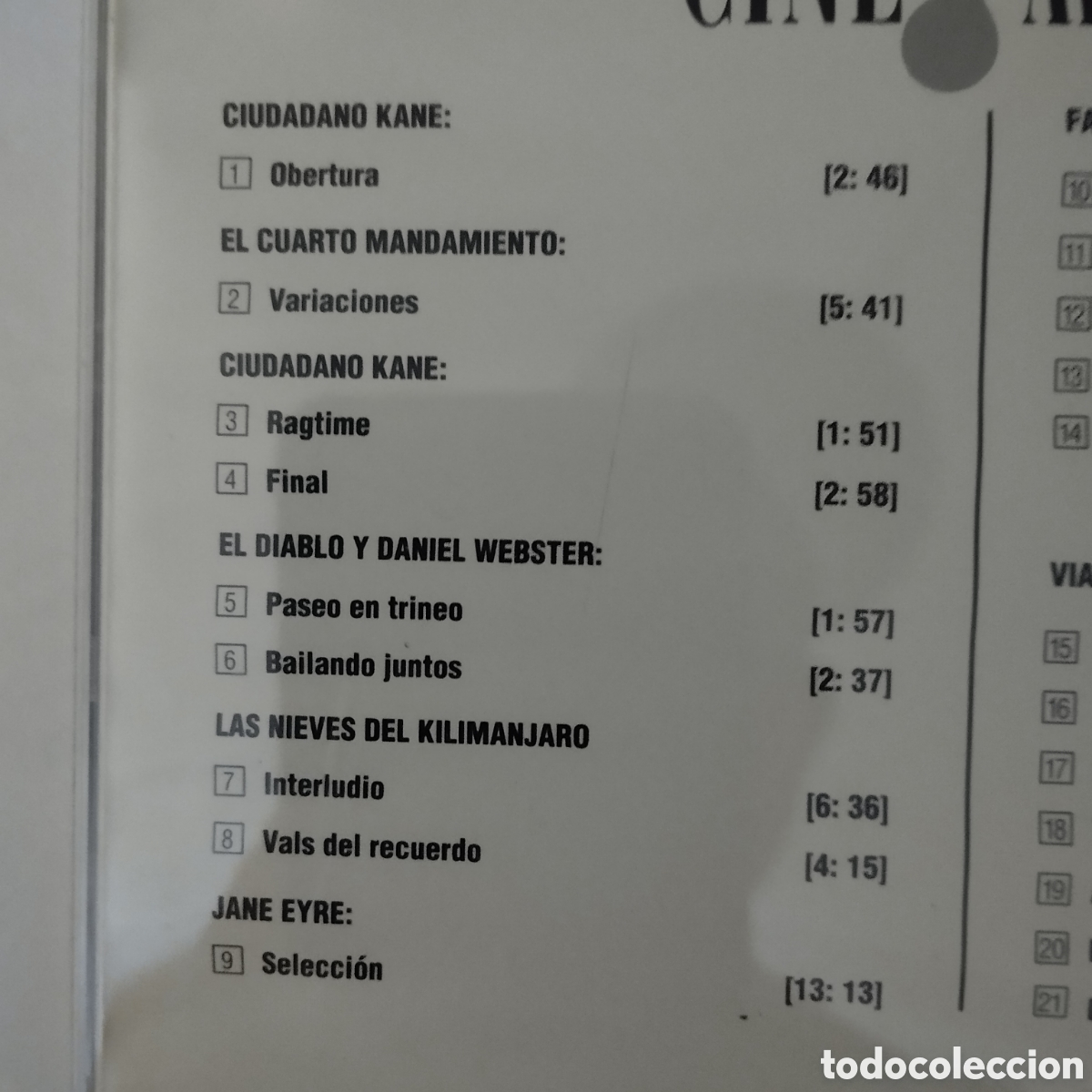 CDs de m&uacute;sica: CD BSO La musica de Bernard Herrmann. - Foto 4