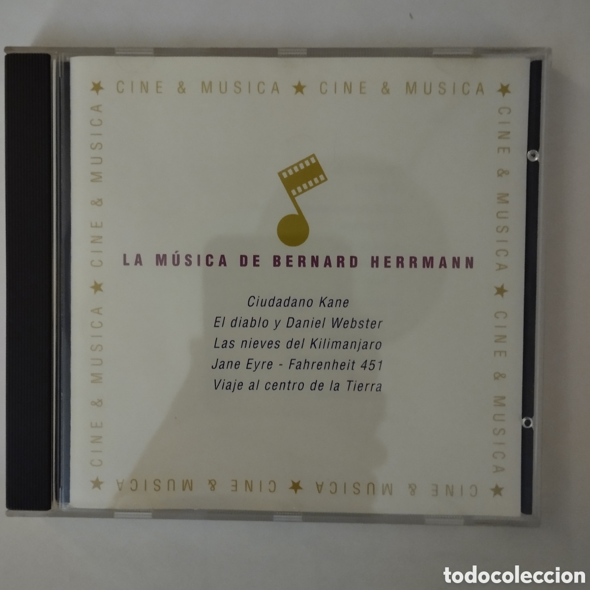 CDs de m&uacute;sica: CD BSO La musica de Bernard Herrmann.