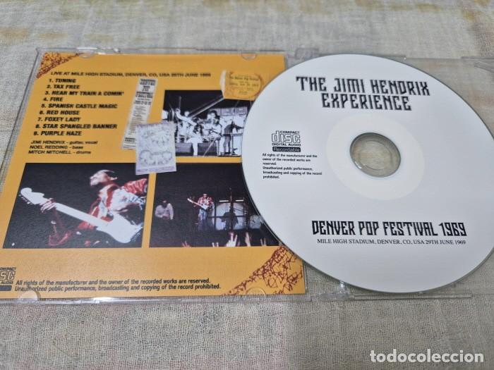 CDs de m&uacute;sica: CD- Jimi HENDRIX - Live Denver 1969 - Foto 2