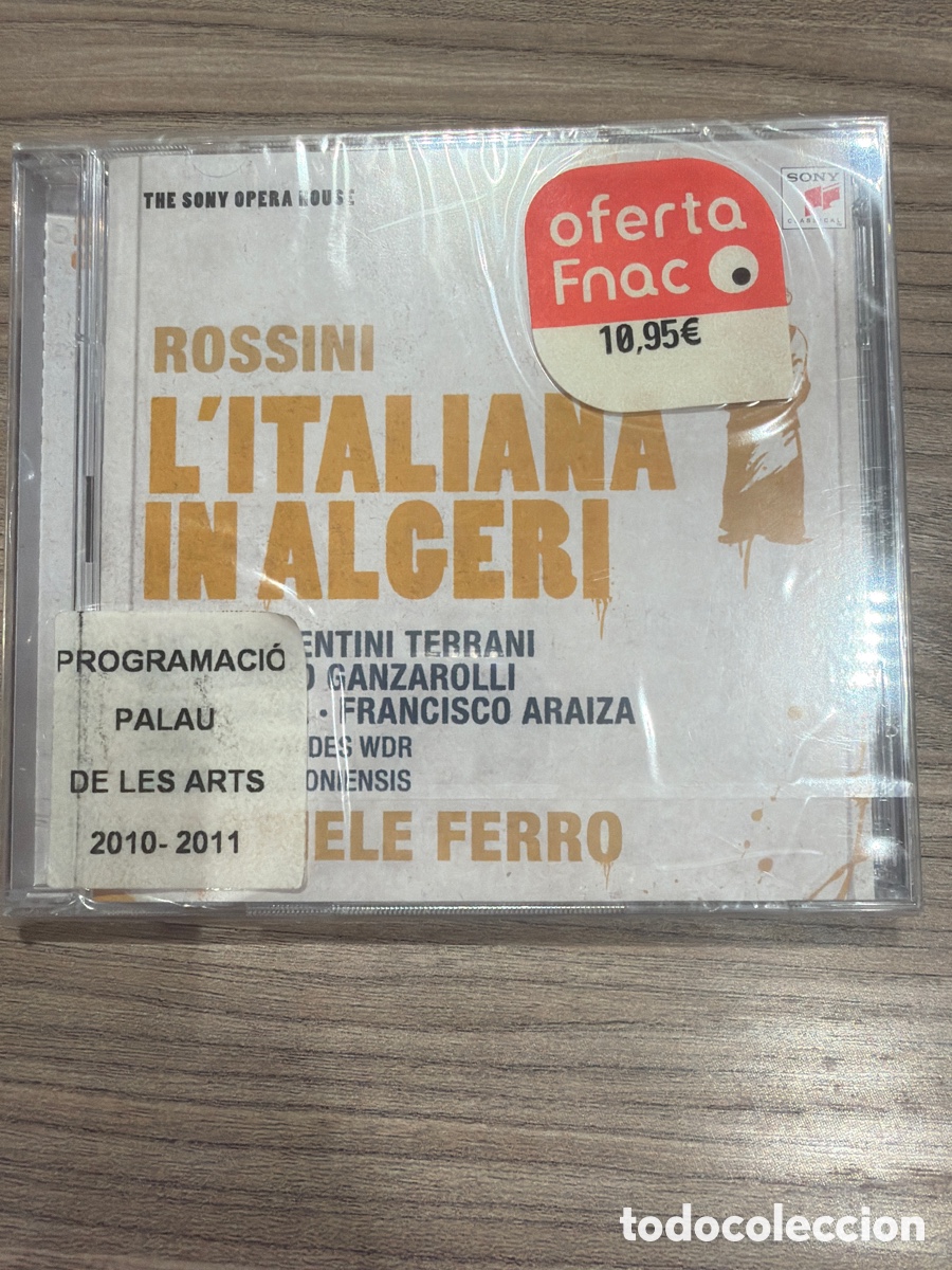 CDs de m&uacute;sica: Gioachino Rossini - L&rsquo;Italiana in Algeri