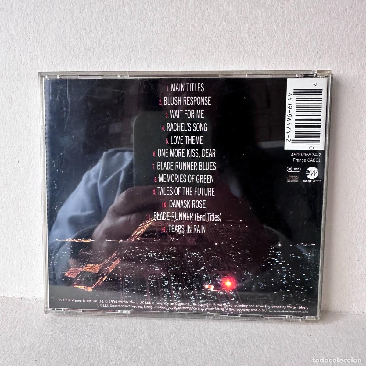 CDs de m&uacute;sica: Vangelis - Blade Runner (CD) - Foto 2