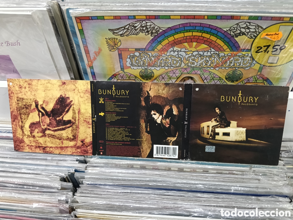 CDs de m&uacute;sica: Bunbury doble CD Digipack palosanto mexico 2013