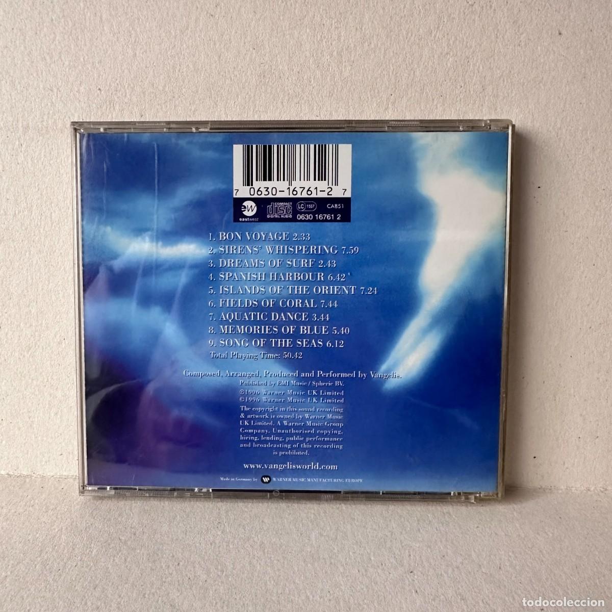 CDs de m&uacute;sica: Vangelis - Oceanic (CD) - Foto 2