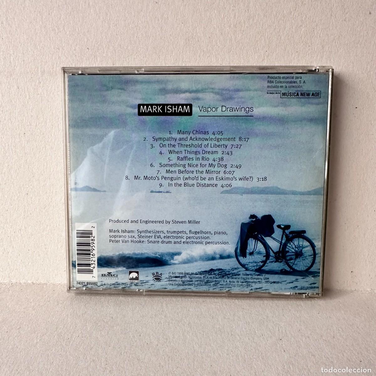 CDs de m&uacute;sica: Mark Isham - Vapor Drawings (CD) - Foto 2