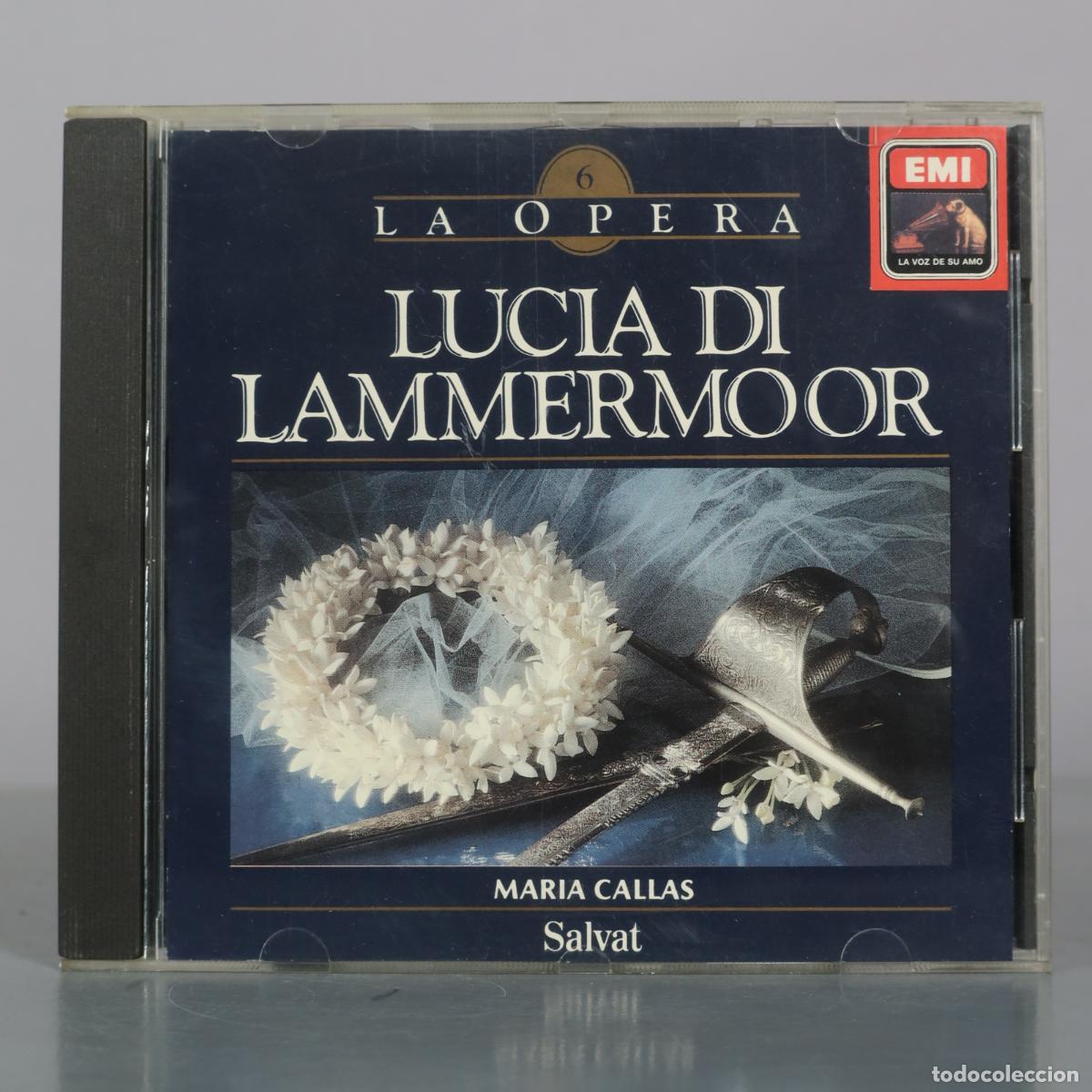 CDs de m&uacute;sica: CD. La Opera - Lucia Di Lammermoor - Gaetano Donizetti - Maria Callas - Salvat