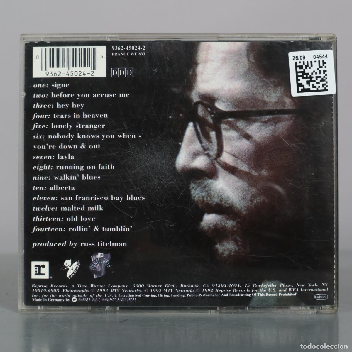 CDs de m&uacute;sica: CD. Eric Clapton - Unplugged - Foto 2