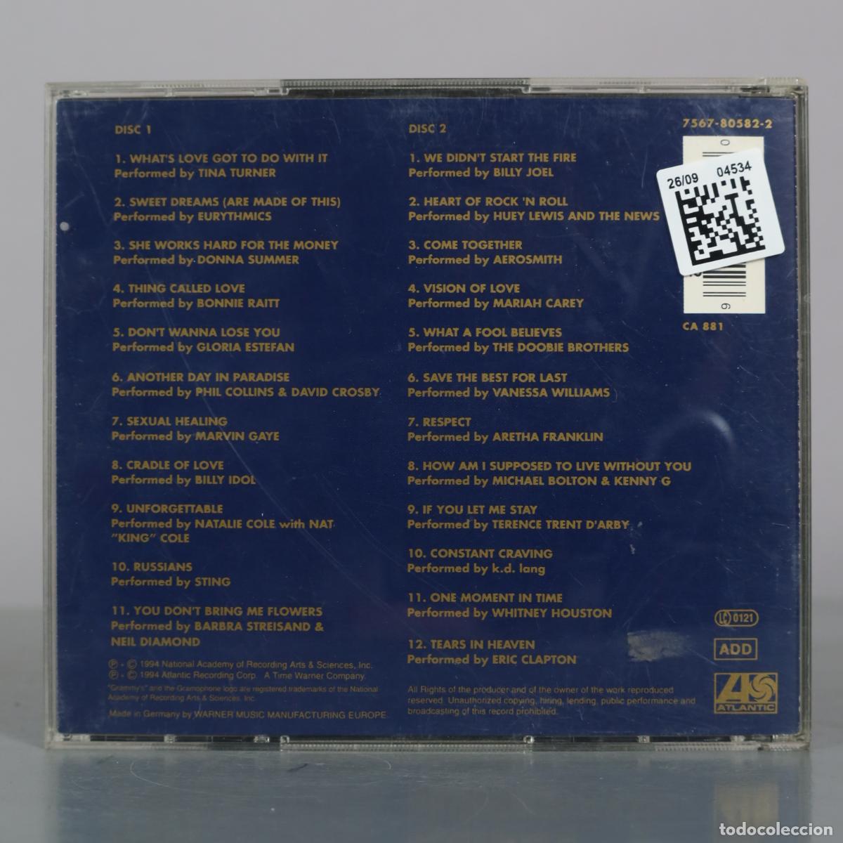 CDs de m&uacute;sica: CD. Grammys Greatest Moments - Atlantic - Foto 2