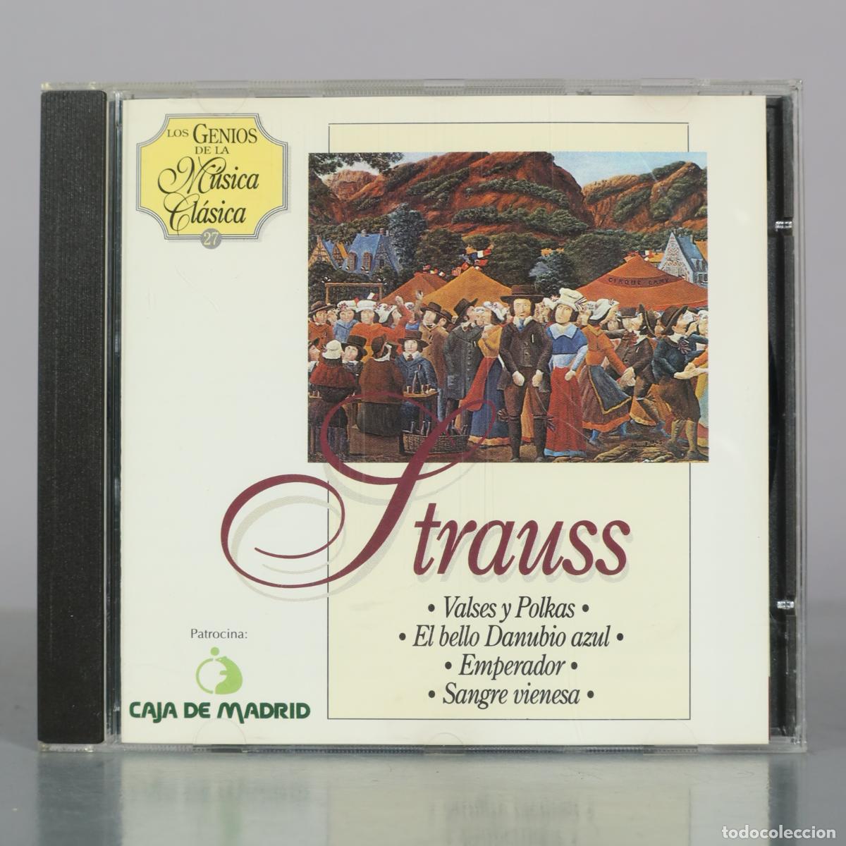 CDs de m&uacute;sica: CD. Strauss - Valses y polkas - Orquesta Filarm&oacute;nica Eslovaca, Aebi - Alfadelta