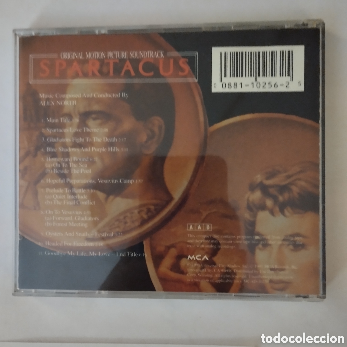 CDs de m&uacute;sica: CD BSO Espartaco - Alex North. - Foto 2