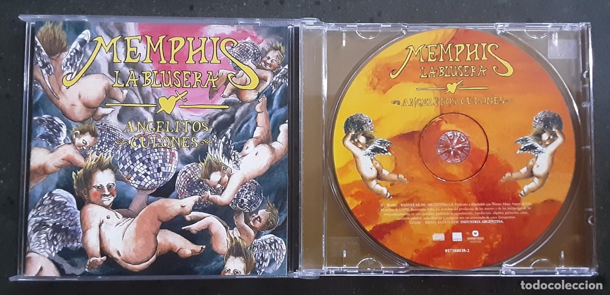 CDs de m&uacute;sica: MEMPHIS LA BLUSERA, ANGELITOS CULONES, CD EDICI&Oacute;N ARGENTINA A&Ntilde;O 2001.