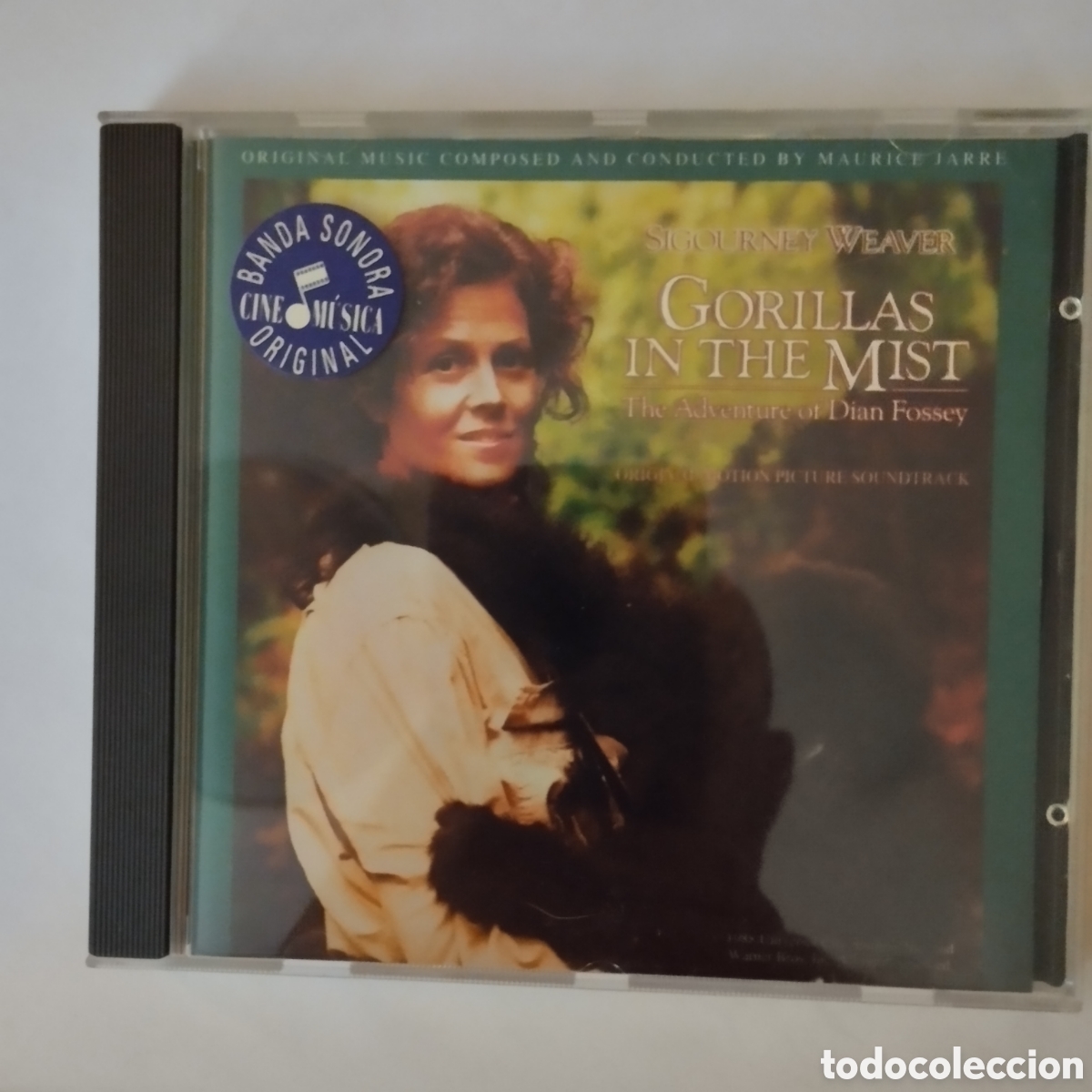 CDs de m&uacute;sica: CD BSO Gorilas en la niebla - Maurice Jarre. - Foto 1