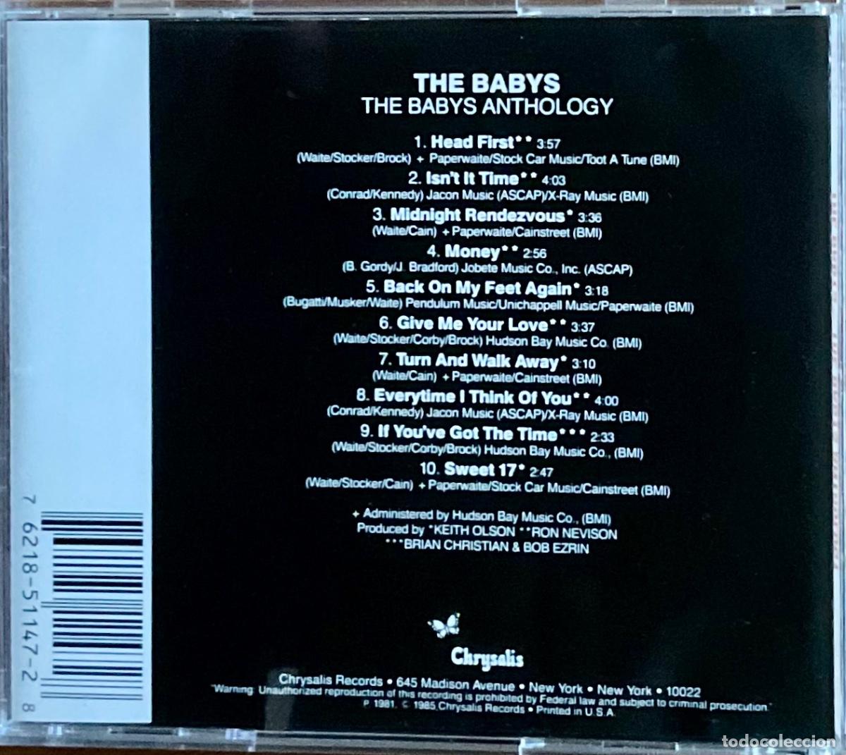 CDs de m&uacute;sica: BABYS, THE - ANTHOLOGY - Foto 2