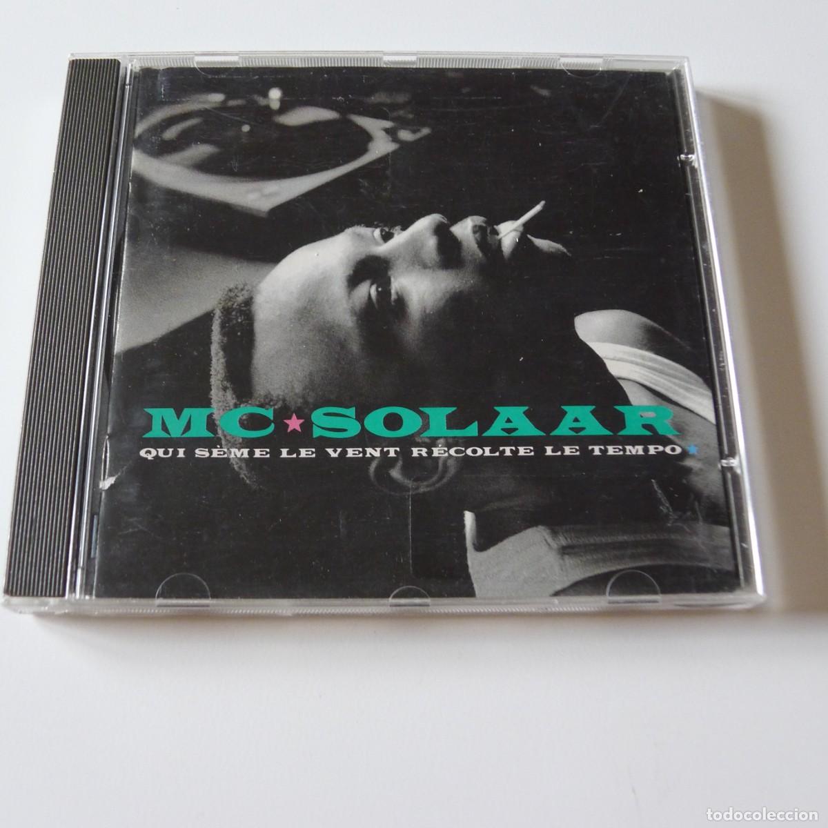 CDs de m&uacute;sica: MC Solaar &ndash; Qui S&egrave;me Le Vent R&eacute;colte Le Tempo CD french rap