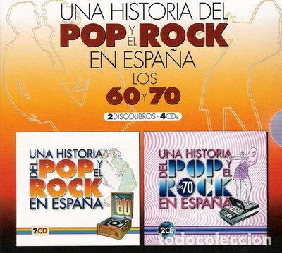 CDs de m&uacute;sica: Una historia del pop y el rock en Espa&ntilde;a: Los 60 y 70- 8423322000138