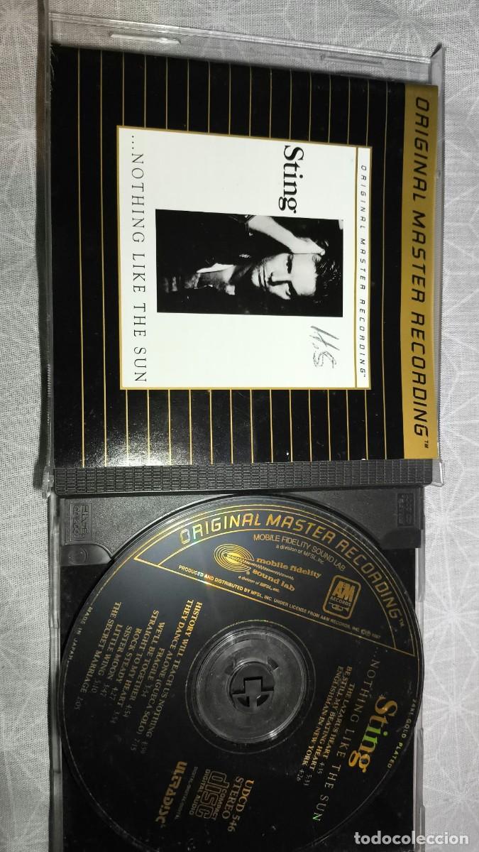 CD di Musica: Sting - ...Nothing Like The Sun (CD Oro 24k MFSL Original Master Recording UDCD 546)