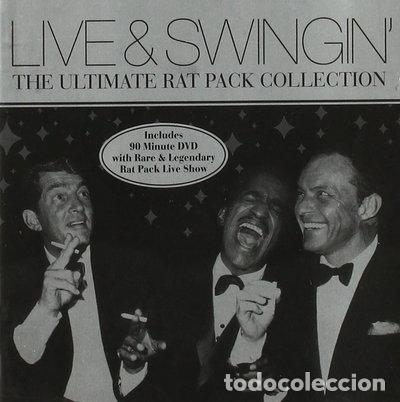 CDs de m&uacute;sica: Live & Swingin': The Ultimate Rat Pack Collection- 0081227373627