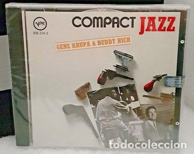 CDs de m&uacute;sica: Compact Jazz - Gene Krupa & Buddy Rich- 0042283531420