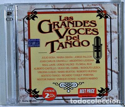 CDs de m&uacute;sica: Las grandes voces del tango- 5099748460424