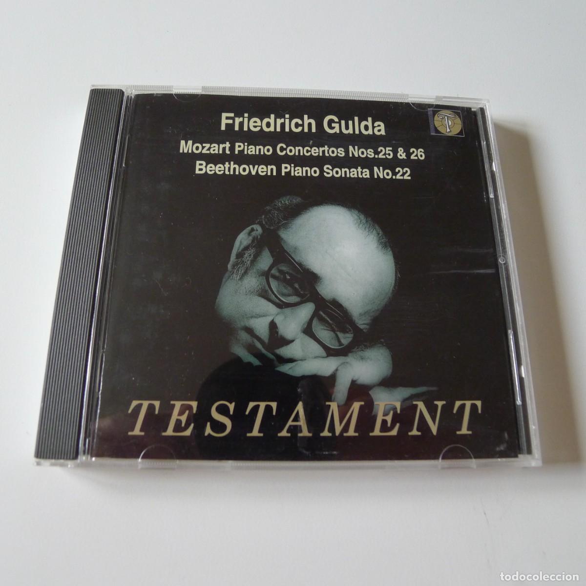 CDs de m&uacute;sica: Mozart / Beethoven , Friedrich Gulda &ndash; Piano Concertos Nos. 25 & 26 / Piano Sonata No. 22 CD