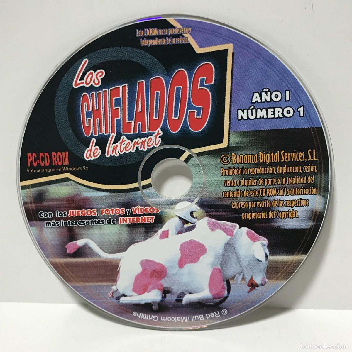 CDs de m&uacute;sica: CD DE REVISTA LOS CHIFLADOS DE INTERNET