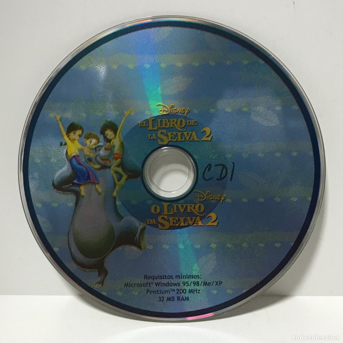CDs de m&uacute;sica: CD PC-ROM DISNEY EL LIBRO DE LA SELVA 2 - Foto 1