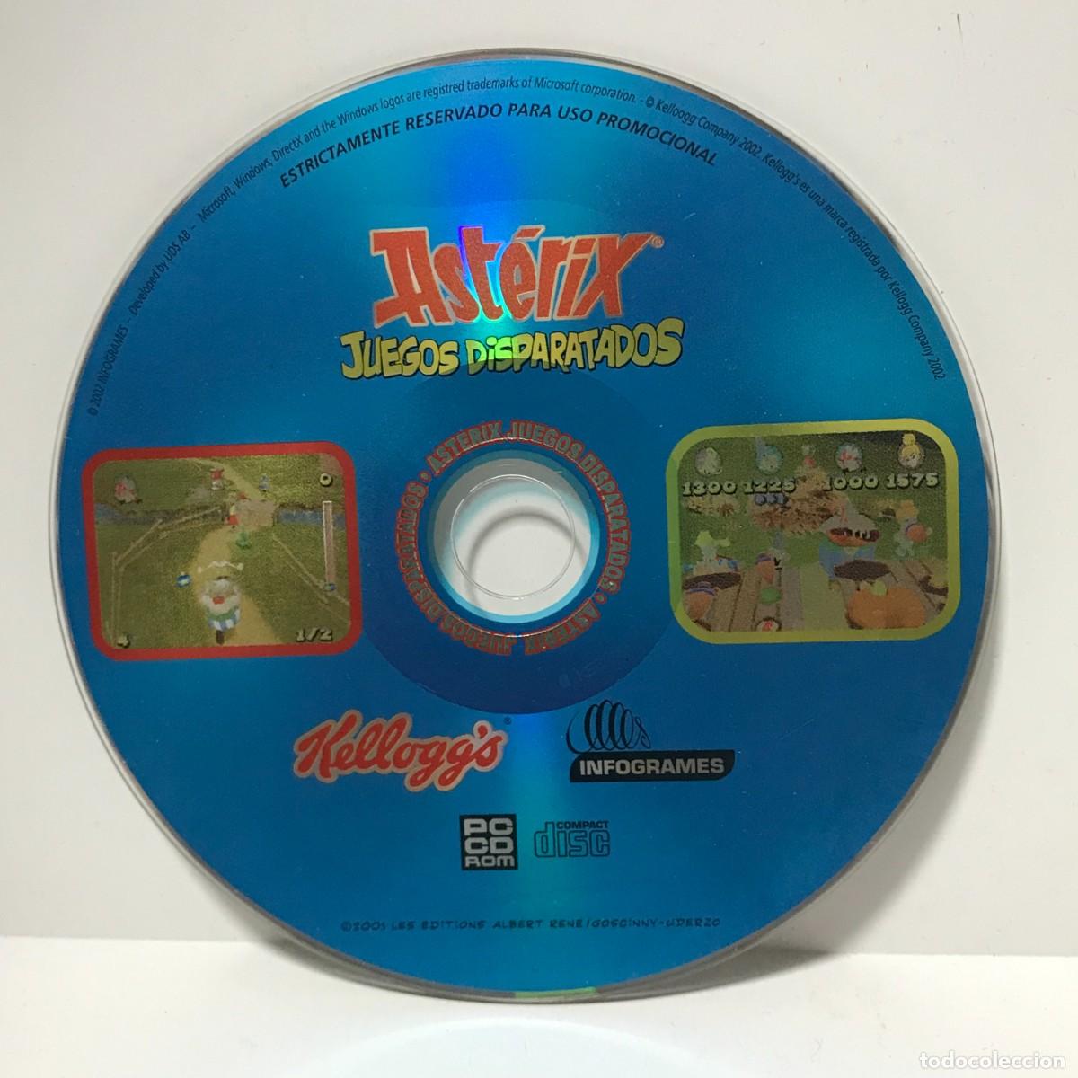CDs de m&uacute;sica: CD PC-ROM KELLOGG&acute;S ASTERIX
