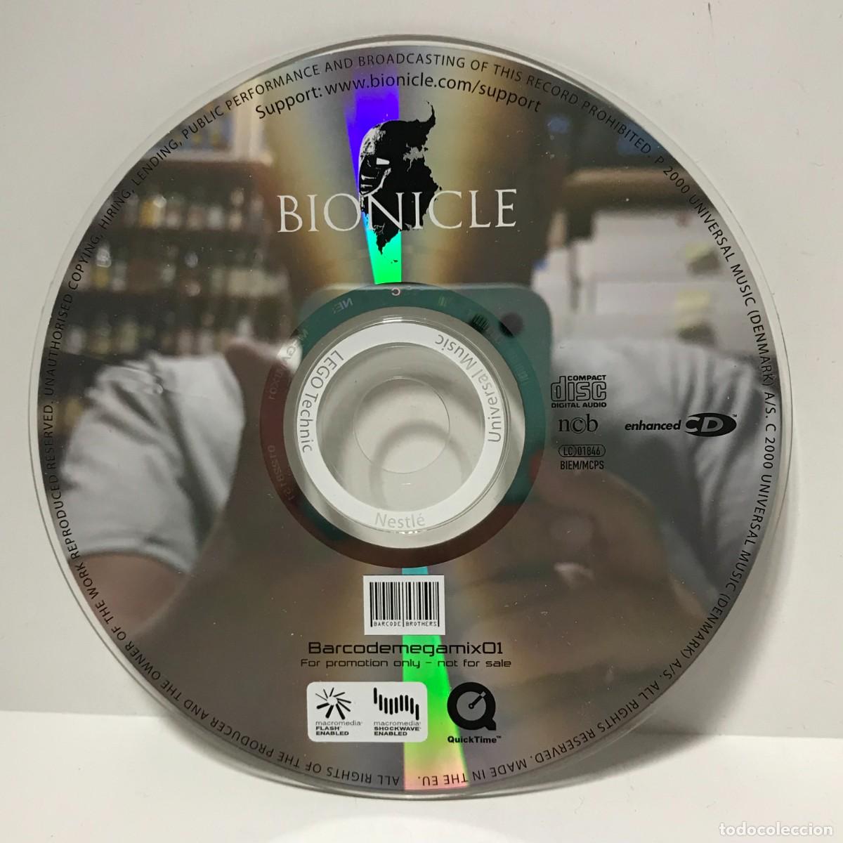 CDs de m&uacute;sica: CD PC-ROM BIONICLE PC-ROM