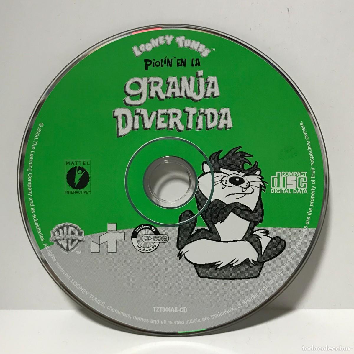 CDs de m&uacute;sica: CD PC-ROM LOONEY TUNES PIOLIN EN LA GRANJA DIVERTIDA