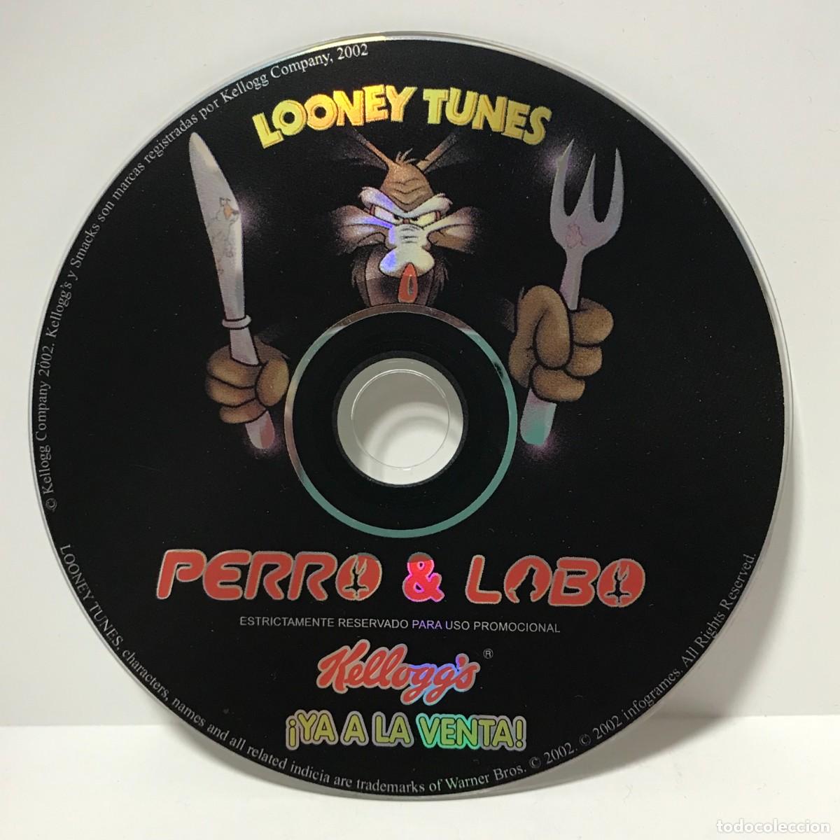 CDs de m&uacute;sica: CD PC-ROM KELLOGG&acute;S LOONEY TUNES PEDRO & LOBO
