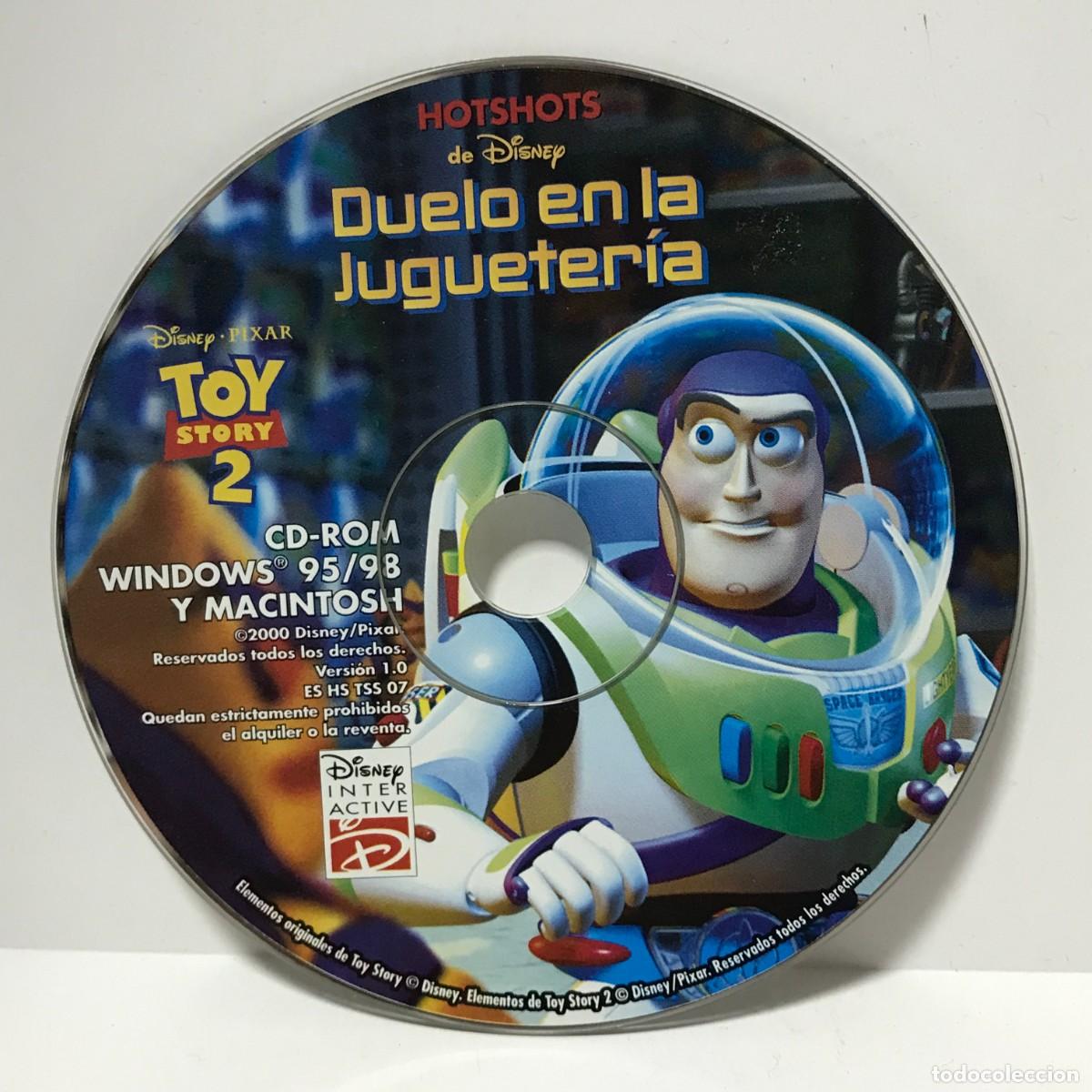 CDs de m&uacute;sica: CD PC-ROM DISNEY PIXAR TOY STORY 2 DUELO EN LA JUGUETERIA