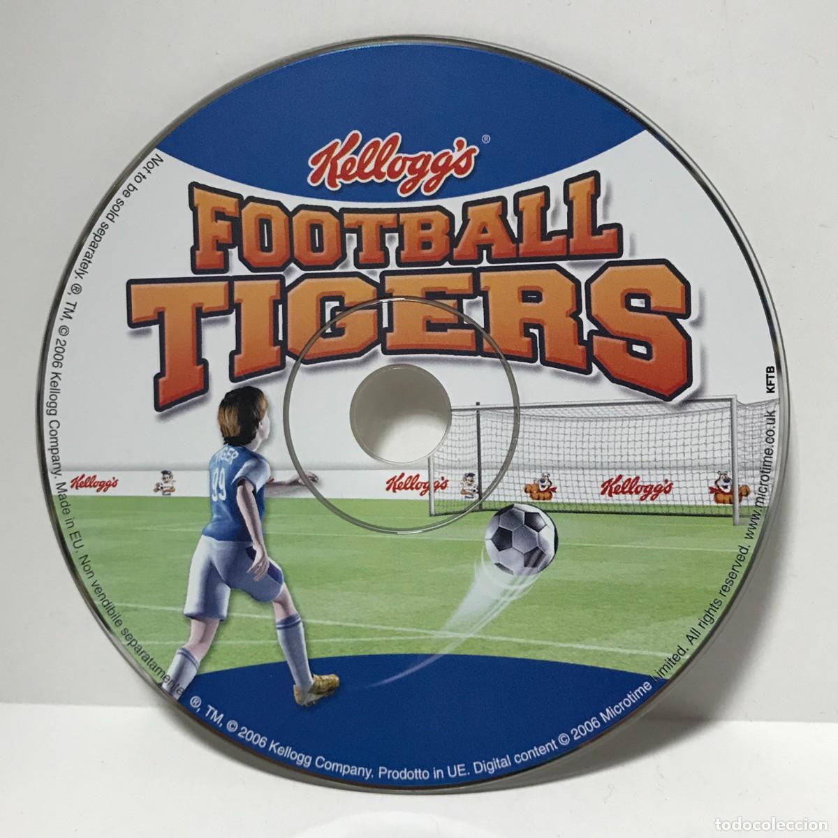 CDs de m&uacute;sica: CD PC-ROM KELLOGG&acute;S FOOTBALL TIGERS