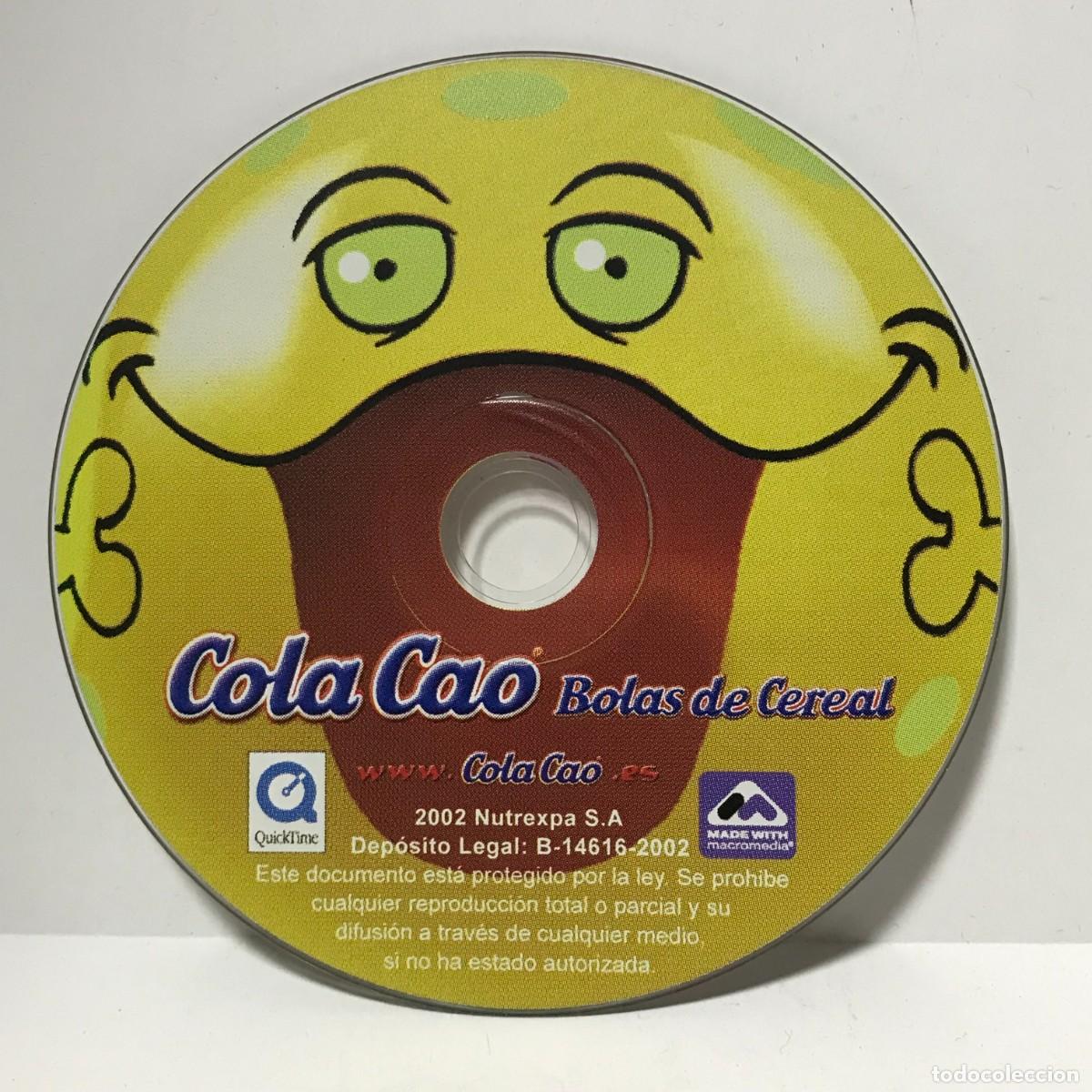 CDs de m&uacute;sica: CD PC-ROM COLA CAO BOLAS DE CEREAL (SOLO DISCO) - Foto 1