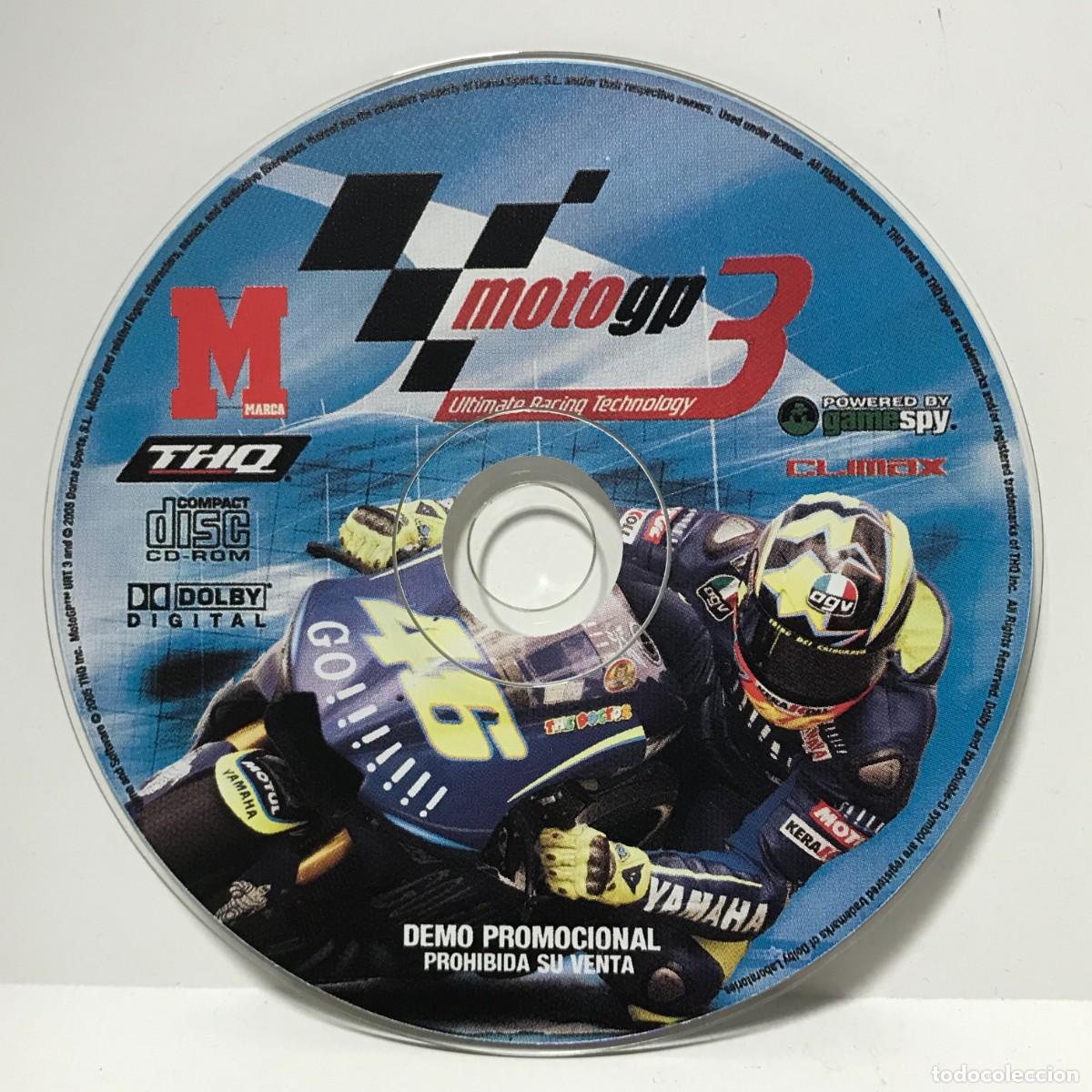 CDs de m&uacute;sica: CD PC-ROM MOTO GP 3 (SOLO DISCO) - Foto 1