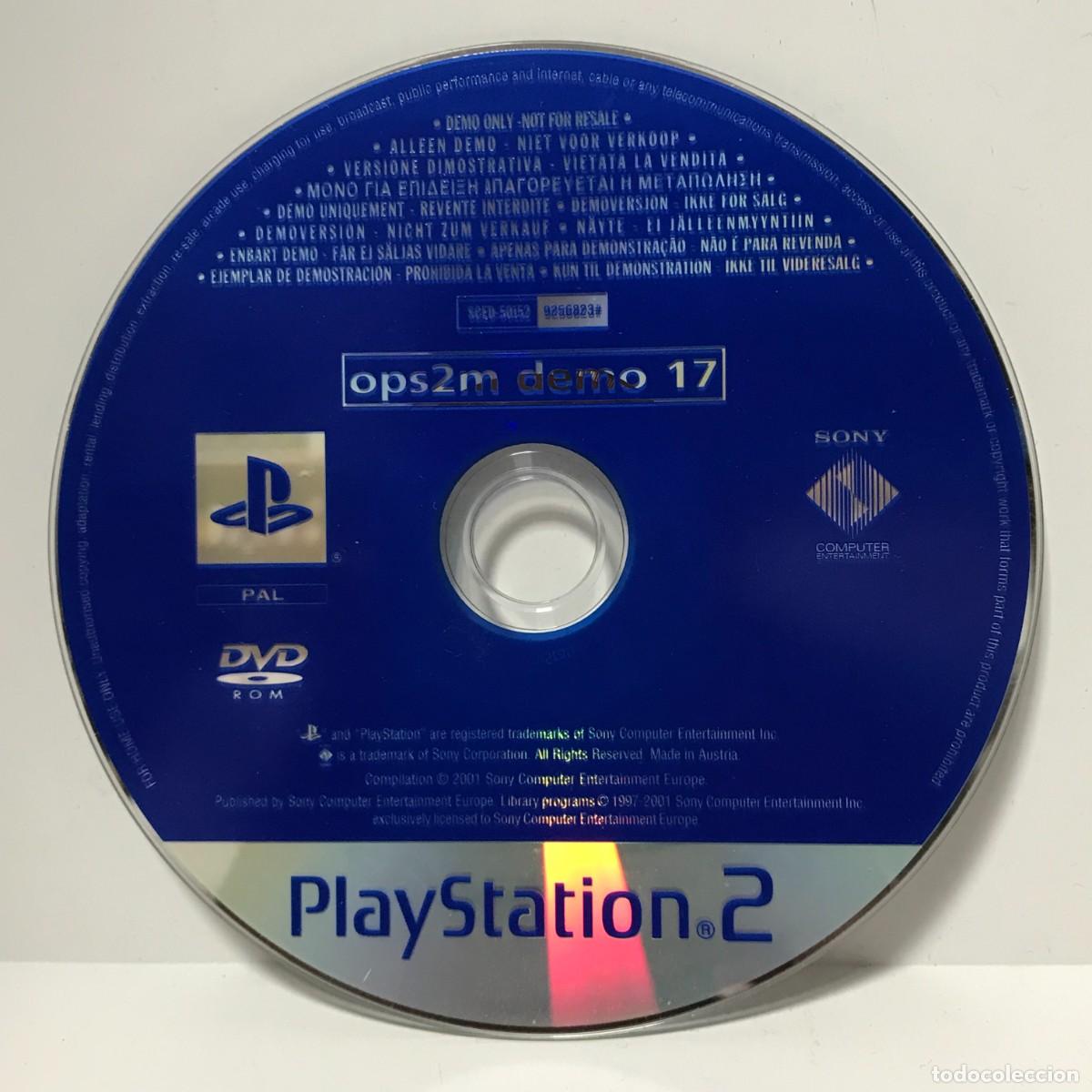 CDs de m&uacute;sica: CD PS2 DEMO 17, PLAYSTATION 2