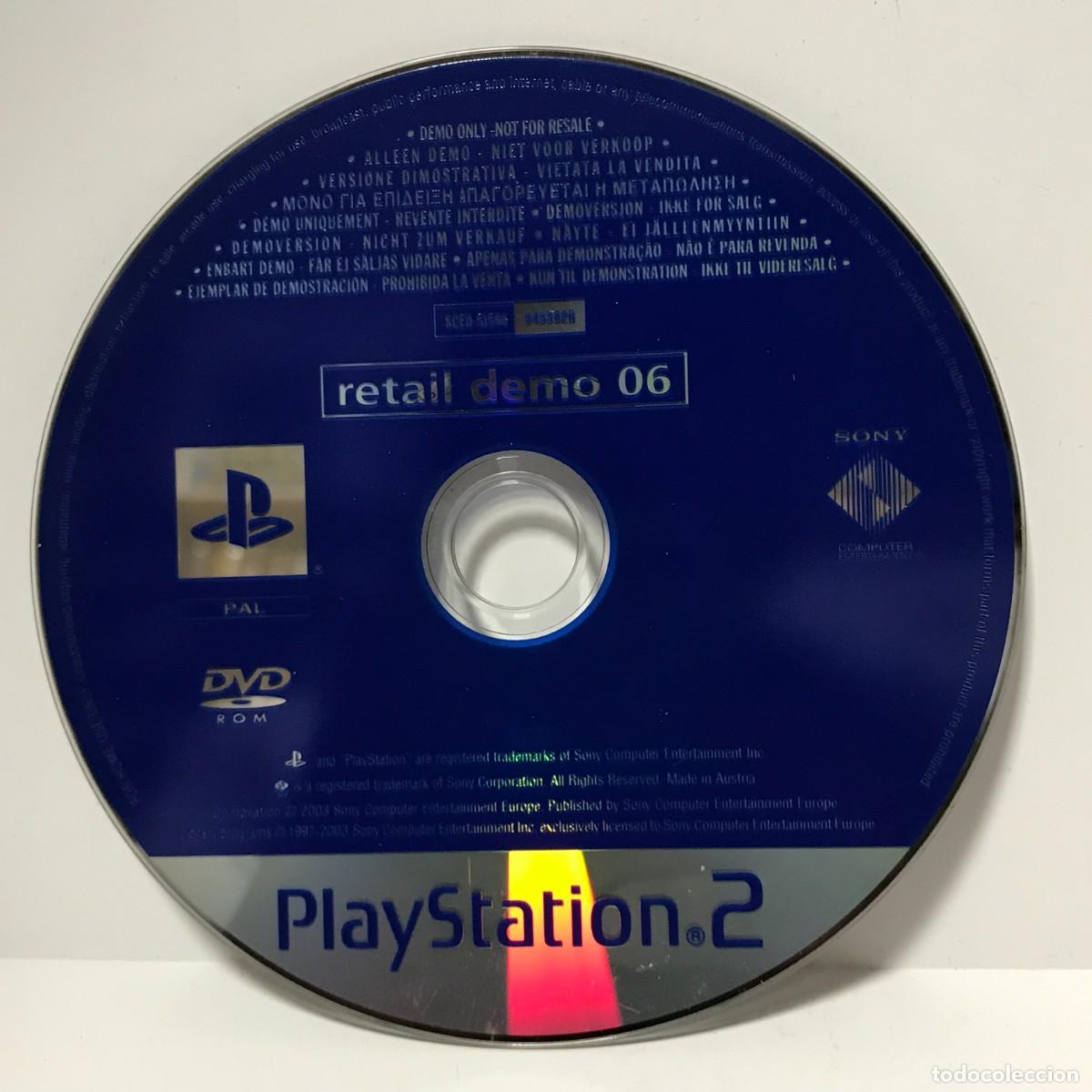 CDs de m&uacute;sica: CD PS2 DEMO 06, PLAYSTATION 2