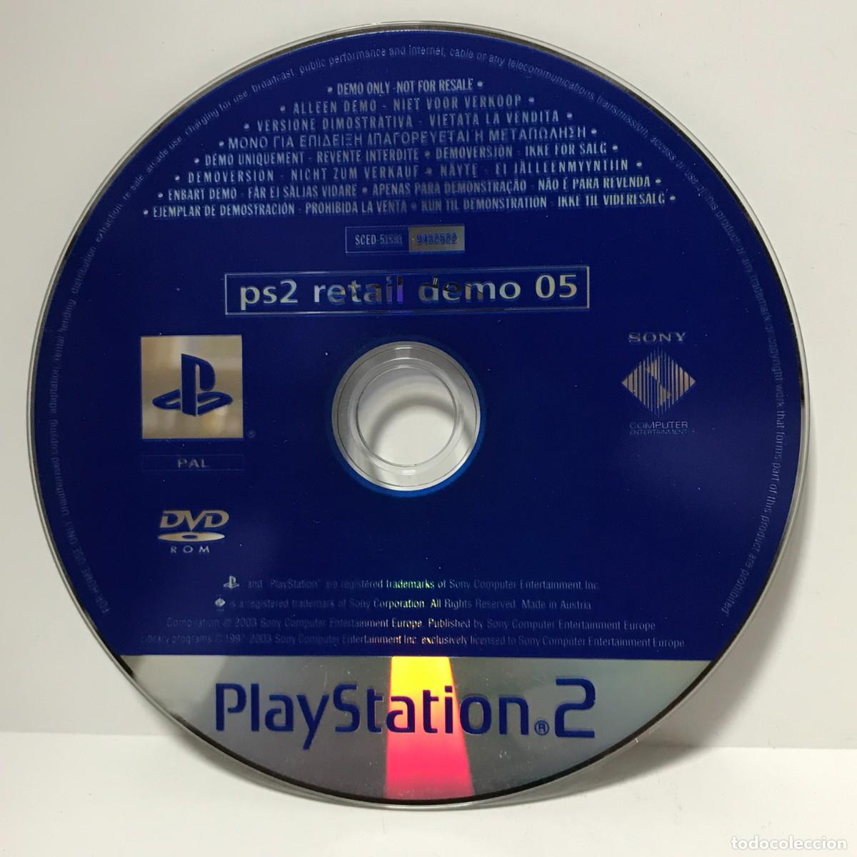 CDs de m&uacute;sica: CD PS2 DEMO 05, PLAYSTATION 2