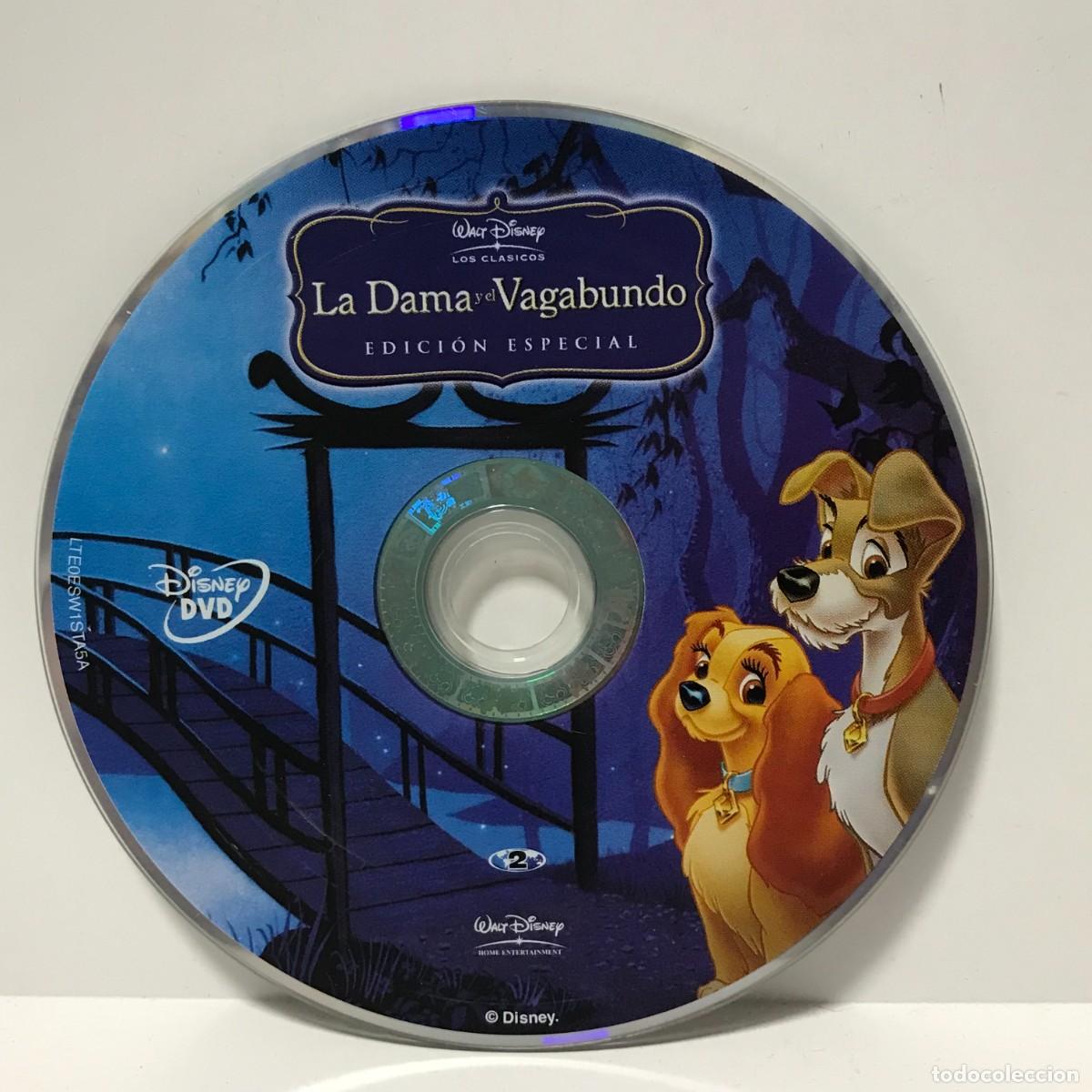 CDs de m&uacute;sica: DVD LA DAMA Y EL VAGABUNDO (SOLO DISCO) - Foto 1