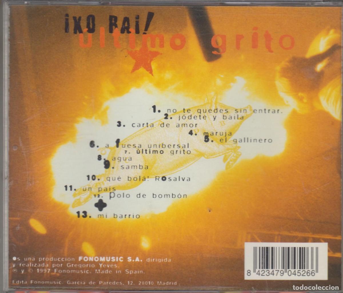 CDs de m&uacute;sica: Ixo Rai! cd Ultimo Grito 1997 - Foto 2