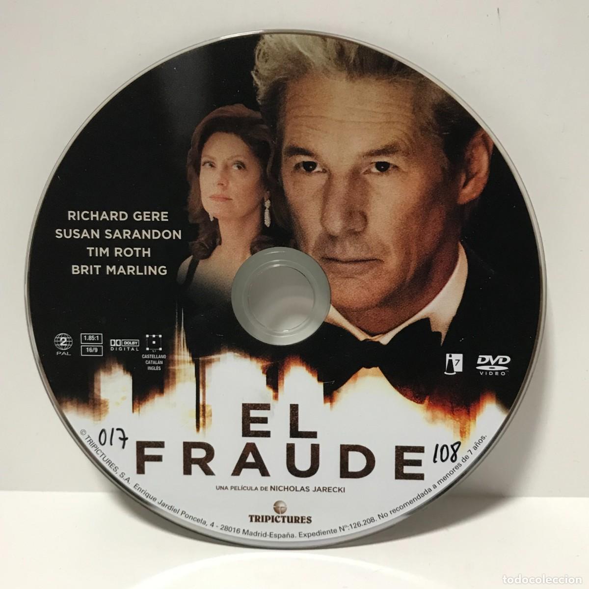 CDs de m&uacute;sica: DVD EL FRAUDE (SOLO DISCO)