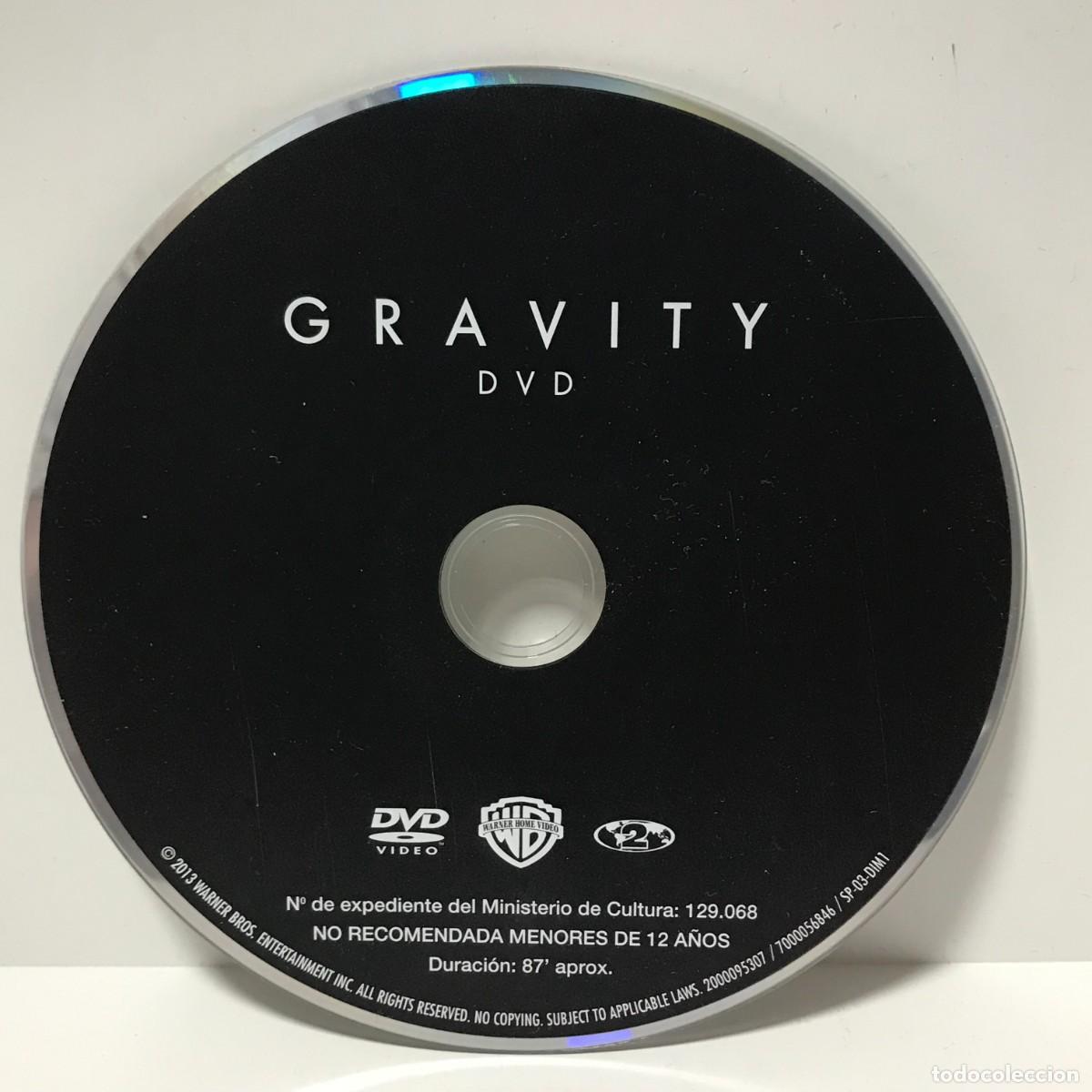 CDs de m&uacute;sica: DVD GRAVITY (SOLO DISCO) - Foto 1