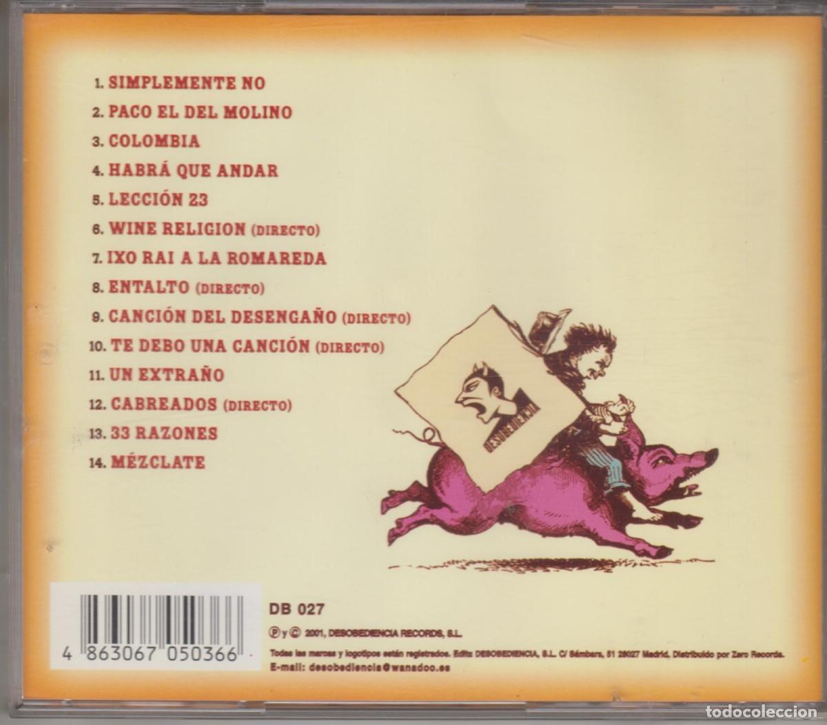 CDs de m&uacute;sica: Ixo Rai! cd Grandes &eacute;xitos 2001 - Foto 2