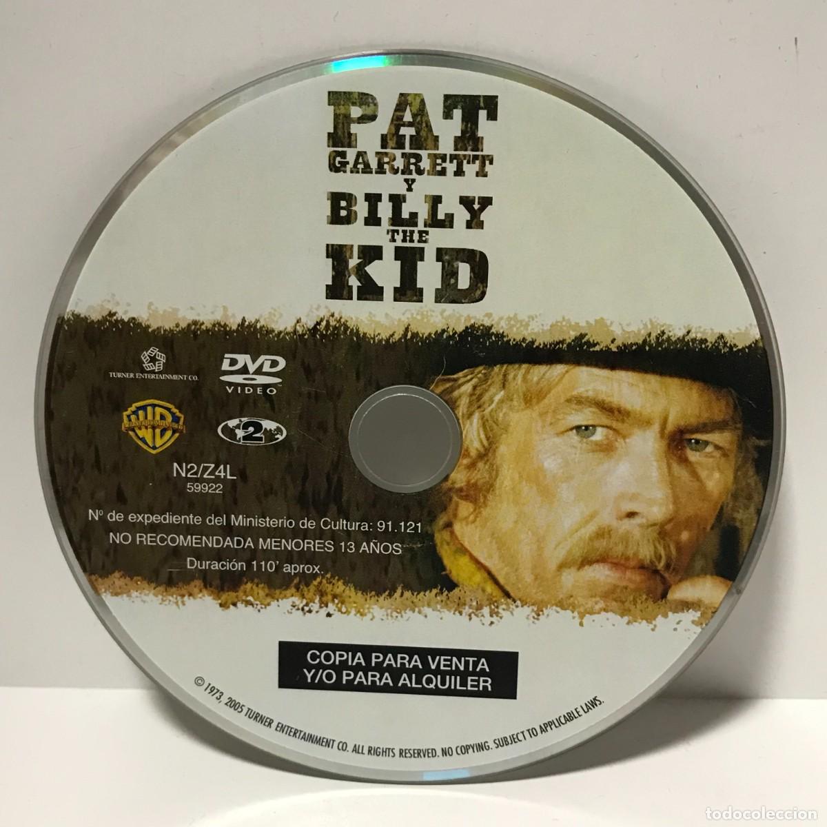 CDs de m&uacute;sica: DVD PAT GARRETT Y BILLY THE KID (SOLO DISCO)