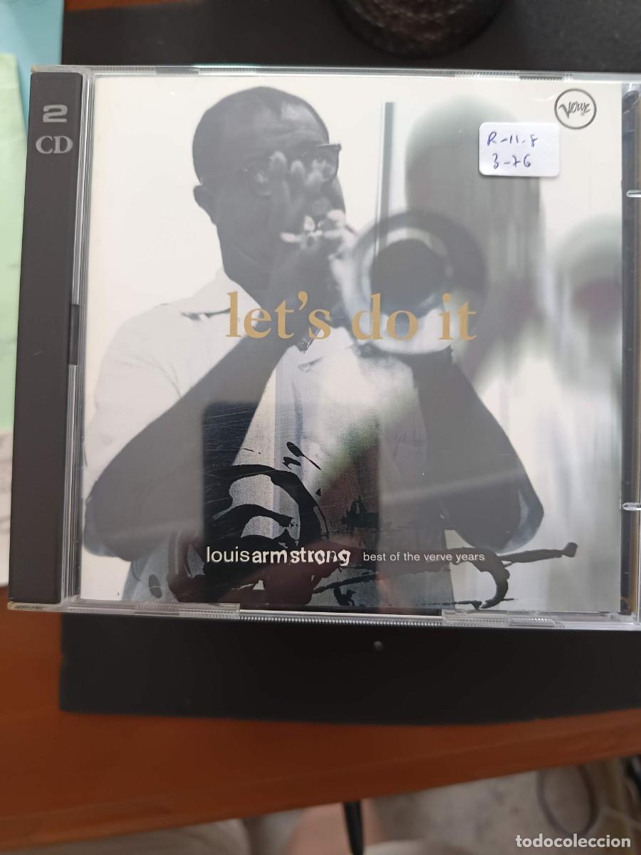 CDs de m&uacute;sica: 2 CD. LOUIS ARMSTRONG. BEST OF THE VERVE YEARS. LET'S DO IT