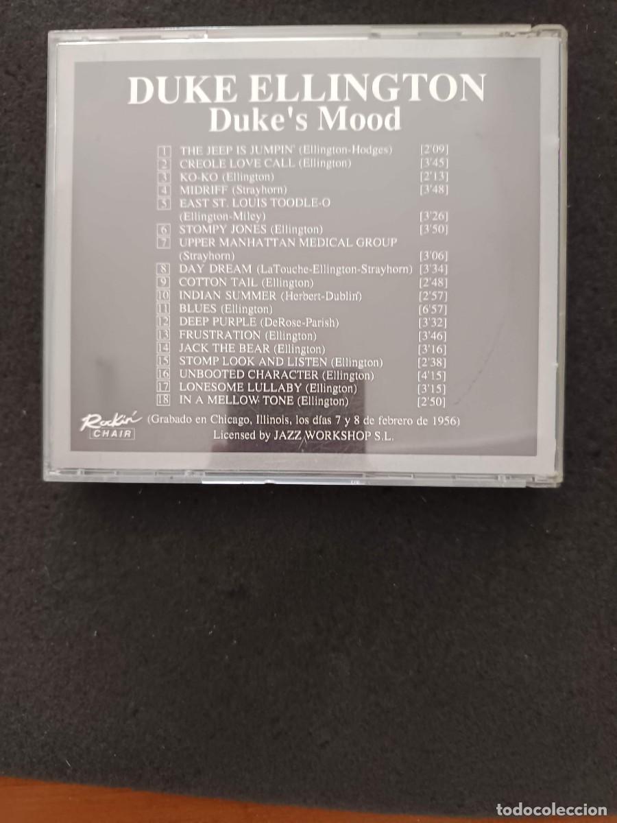 CDs de m&uacute;sica: DUKE ELLINGTON. DUKES MOOD - Foto 2